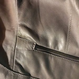 Nordstrom halogen leather jacket